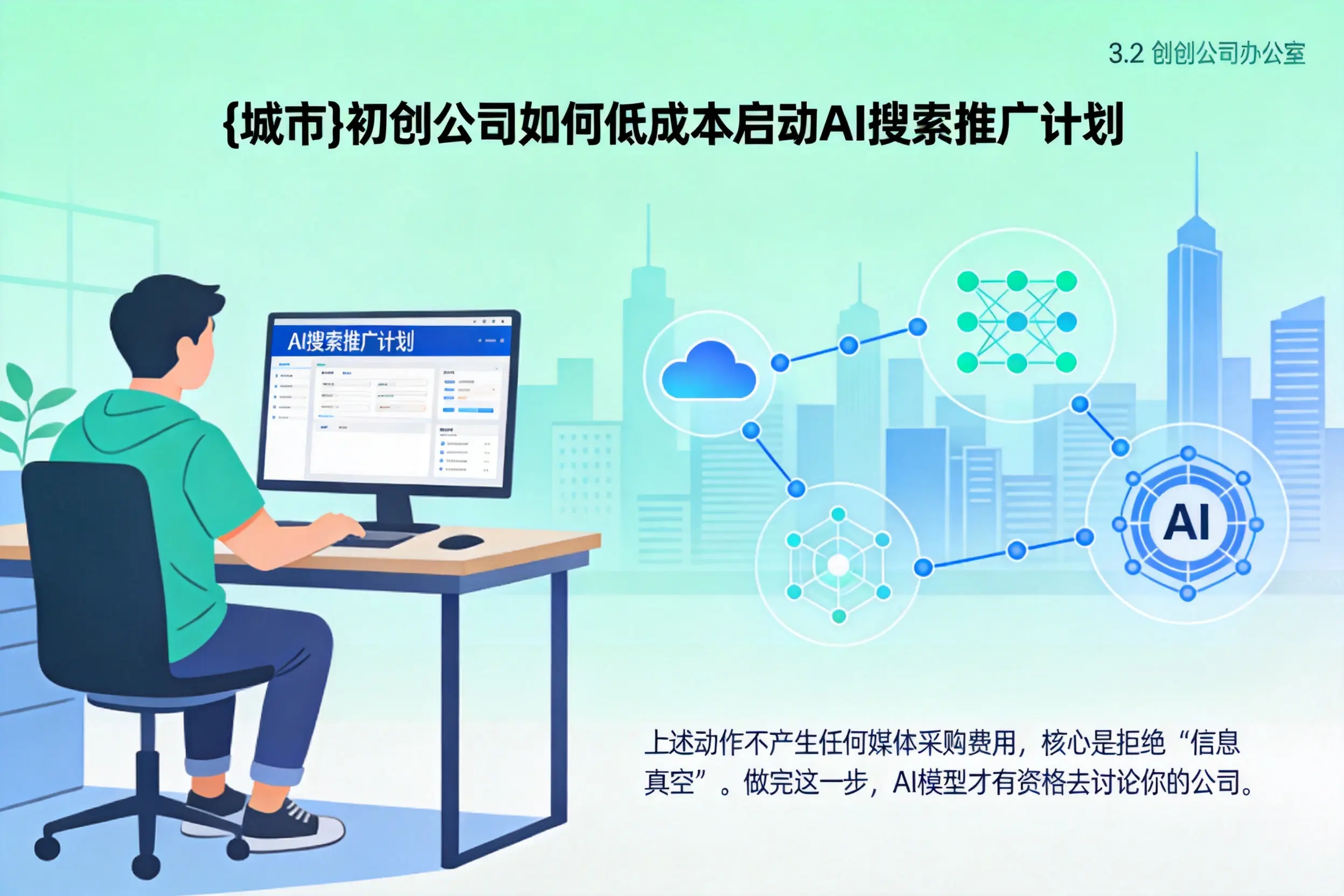 琼海初创公司如何低成本启动AI搜索推广计划