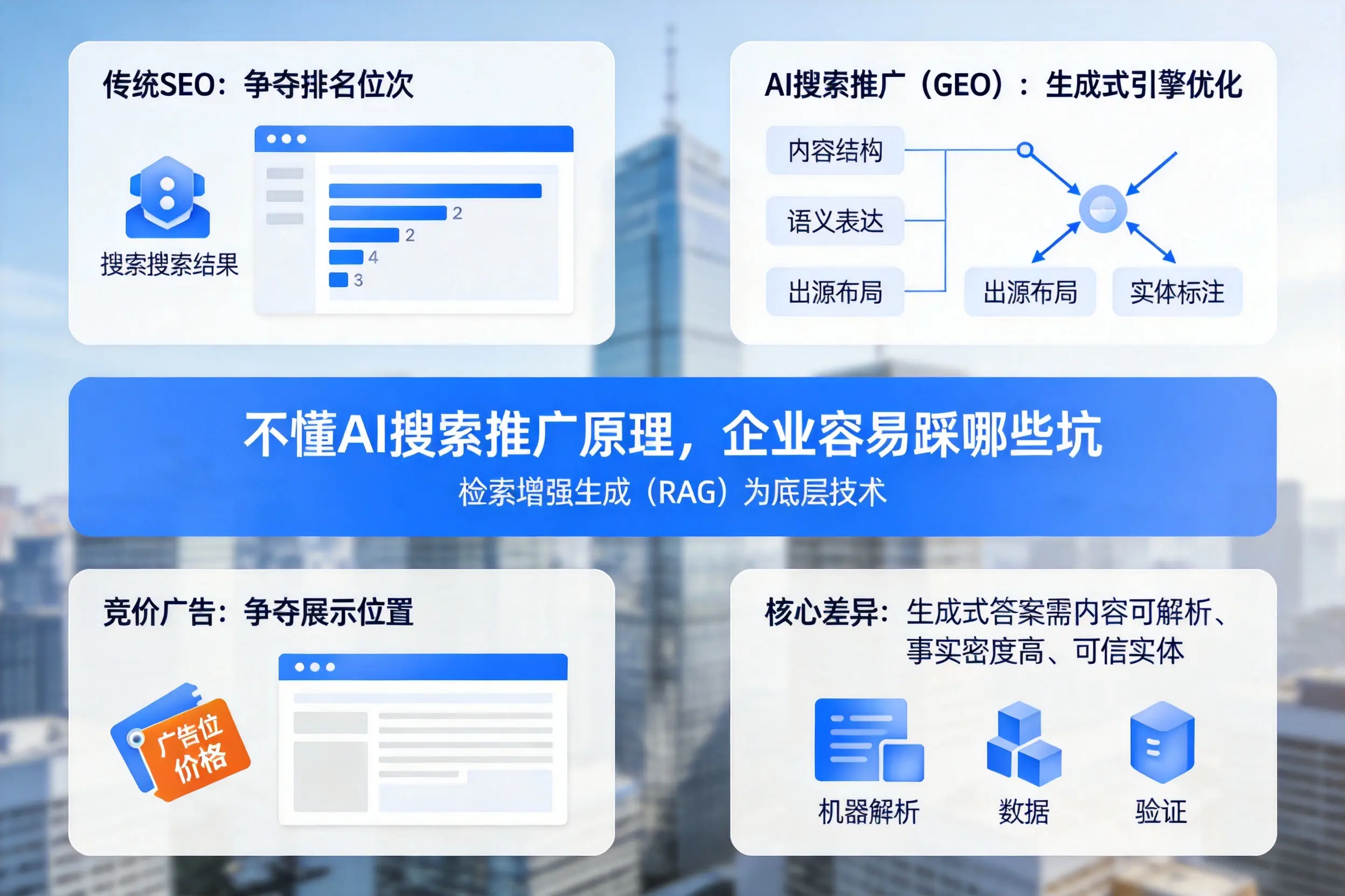 不懂AI搜索推广原理，琼海企业容易踩哪些坑