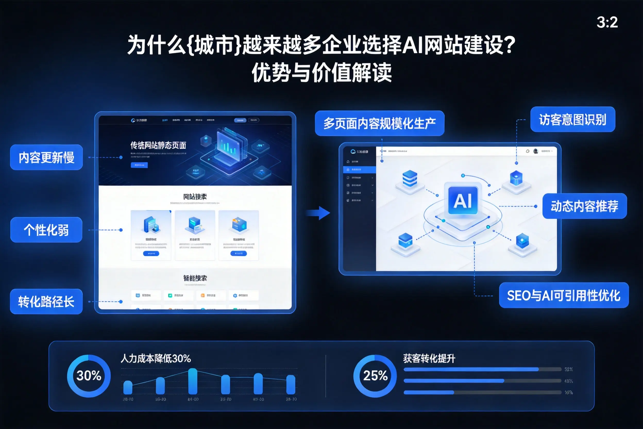 为什么琼海越来越多企业选择AI网站建设？优势与价值解读