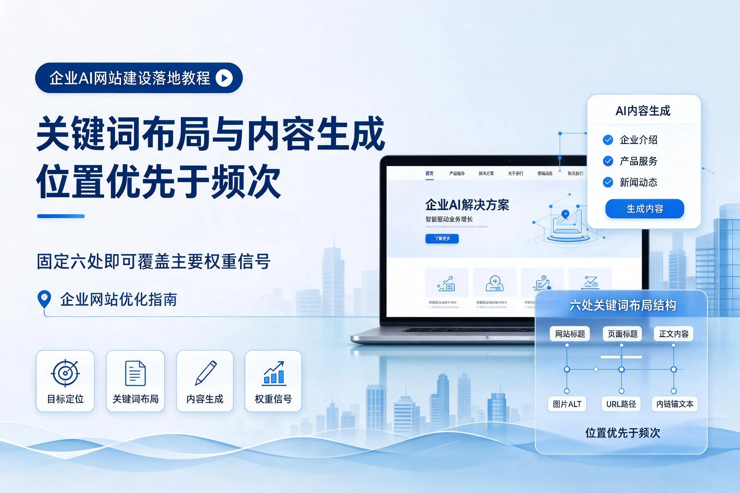 琼海企业AI网站建设落地教程：关键词布局与内容生成